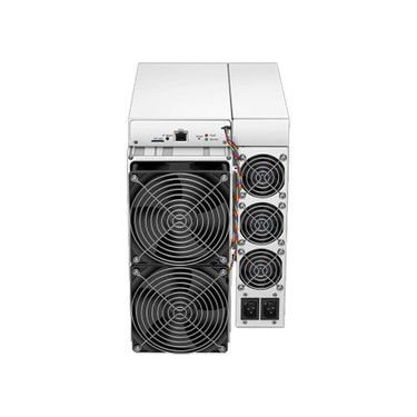 Cutting-edge Bitcoin mining rig assembling in a controlled hosting environment